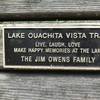 Jim Owens Family Bench.