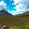 Traveling through Glen Coe, Scotland.