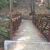 One of three bridges along the Mount Umunhum Trail.