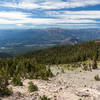 Eddy Range and Black Butte from the slopes of Shastina.