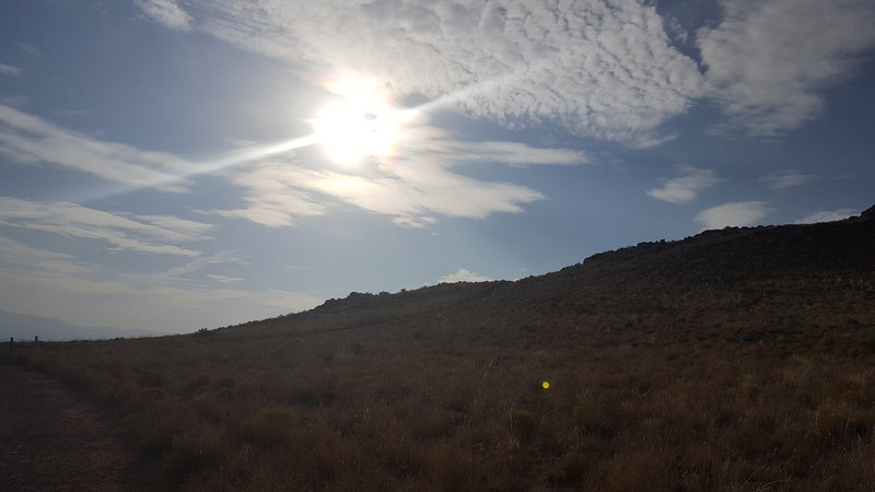 Early morning at the base of JA Volcano.