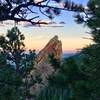 The Third Flatiron from near the top of the First-Second Flatiron Trail