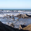 Bluffs north of the old Coast Guard station