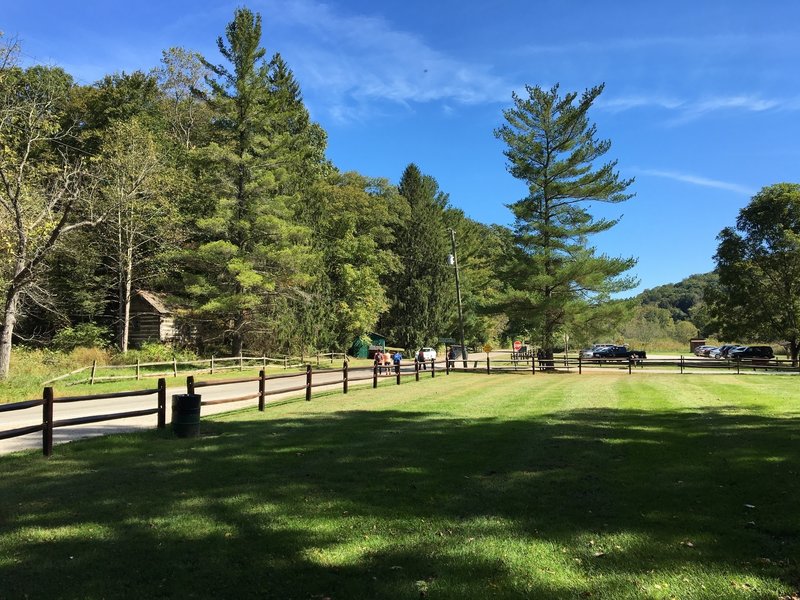 Starner Road parking area on Clear Creek Road.