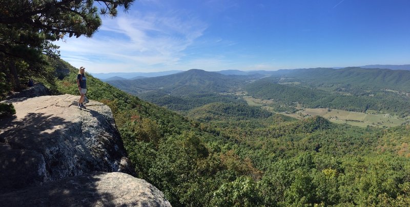 View from Tinker Cliffs.