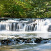 Postcard Falls in Corbits Glen.