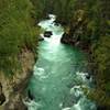 Fraser River, looking upstream near the start of the Overlander Falls Trail