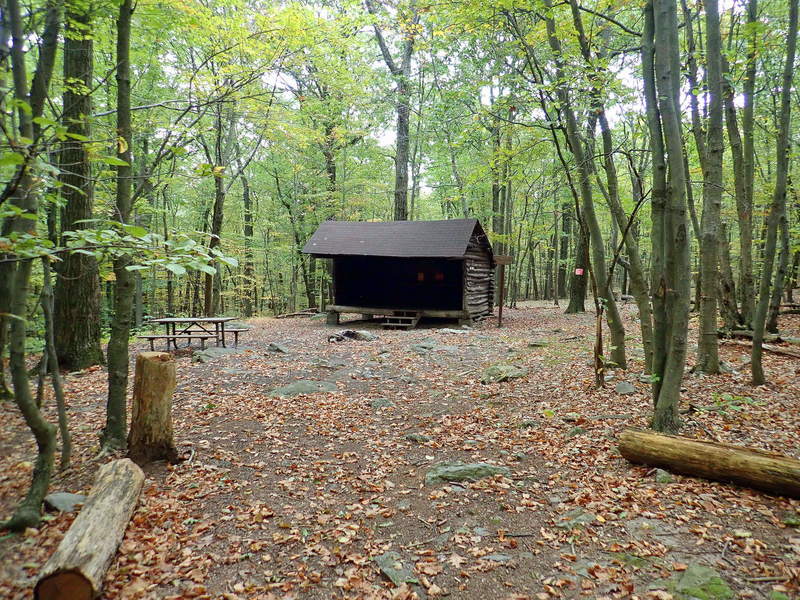 Gren Anderson AT Shelter on the Stony Brook Trail.