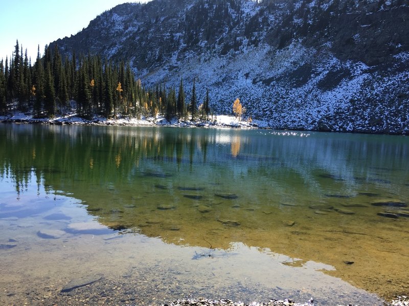 Bluebird Lake in early Oct