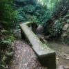 One of the small bridges to cross a small creek.