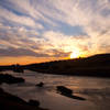 Great Falls sunset.