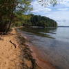 Beach along the Elk River