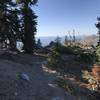 View from Haypress Trail looking northwest toward Siskiyou Wilderness