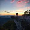 Sunrise at McAfee Knob.