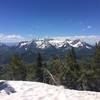 Timpanogos Massif from Mill Canyon Peak.