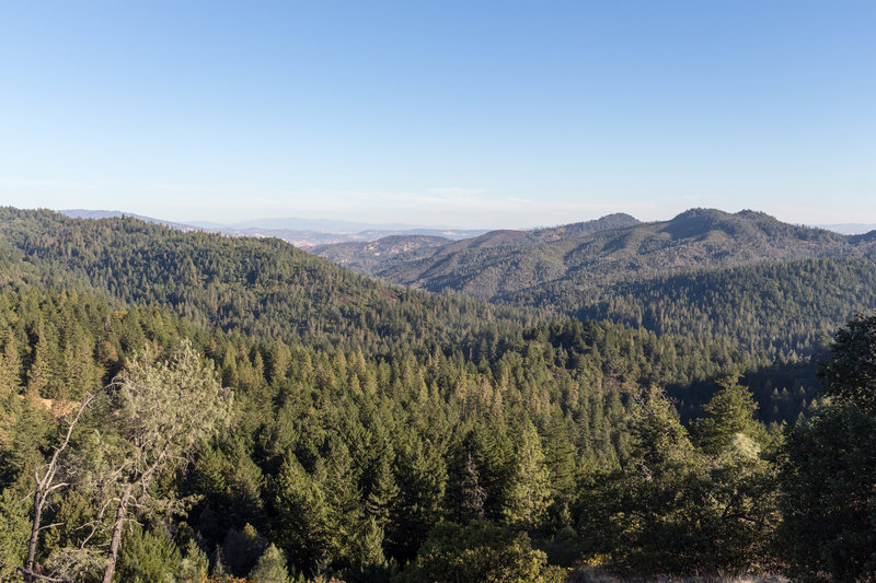 Panoramic view from Bear Rock Overlook.