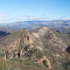 Sierra Nevada from the Chalone Peak Trail