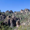 Pinnacles surrounding Condor Gulch Overlook.