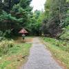 The trail as it departs from the visitor center.