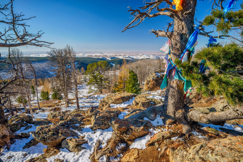 View from the top of the trail.