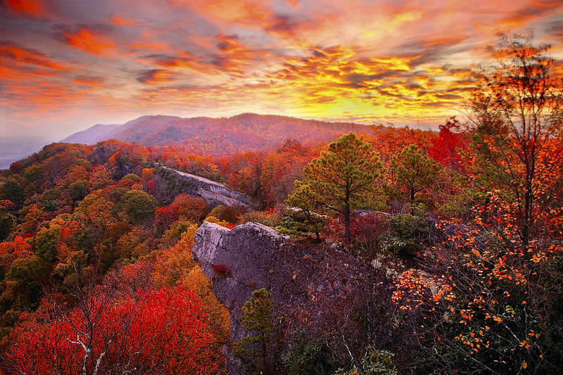 High Rock sunrise