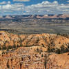 Far reaching views towards Barney Top from Bryce Point