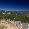 Mount McLoughlin from the summit of Aspen Butte.