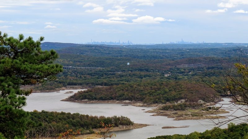 Norvin Green State Forest offers plenty of adventure for those on foot, but extraordinary days can be marked when the sky is clear and New York City's Skyline is in view.