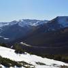 Berthoud Pass from the trail coming back down