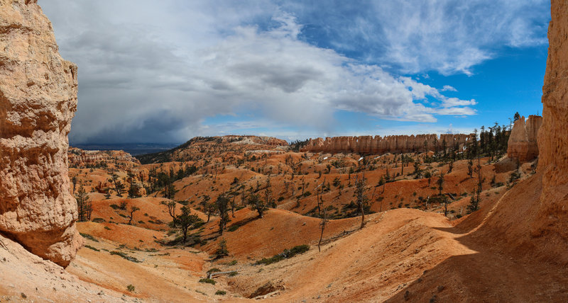 Chinese Wall from Fairyland Loop Trail