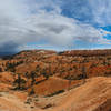 Chinese Wall from Fairyland Loop Trail