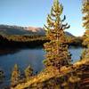 The trail along S. Catamount Reservoir is a little more narrow and steep, but just as scenic.