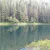 Spider Lake view from trail on Southside.