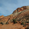 Mountains above Canyon Overlook.