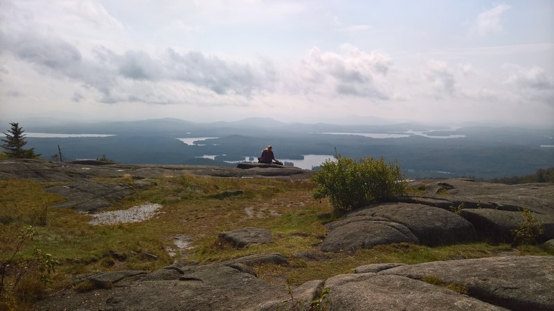 Amazing views from the summit.