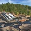 Falls from the Nature Trail lookout at High Falls