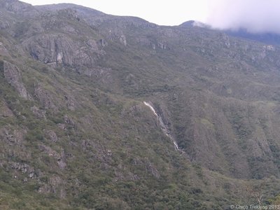 The Carapuça Peak seen from its base.