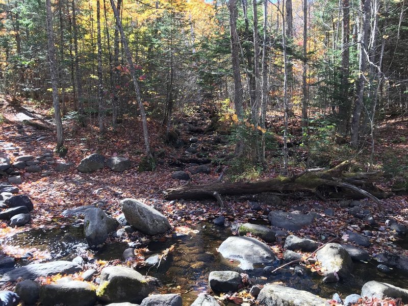 Small stream to cross at the outset.