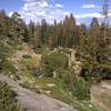 Beautiful alpine terrain on the Long Lake Trail.