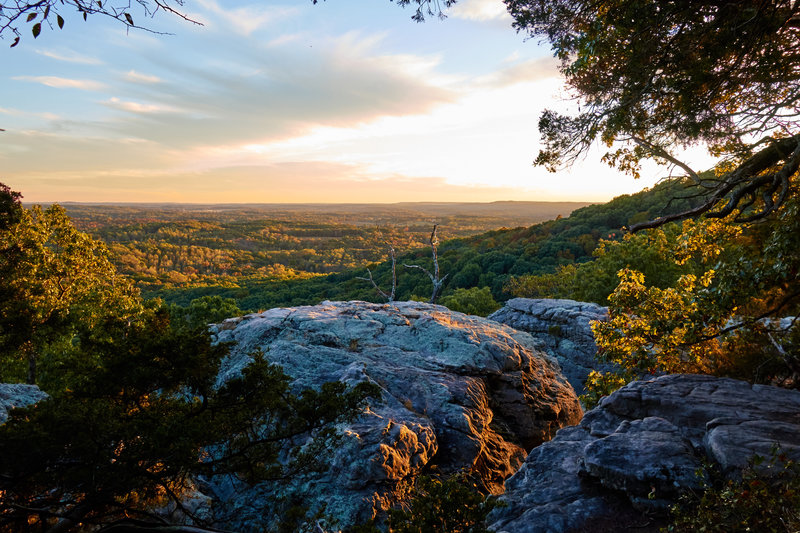 Looking south over Karber's Ridge.