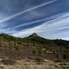 The west face of Pilot Rock from the Lone Pilot Trail