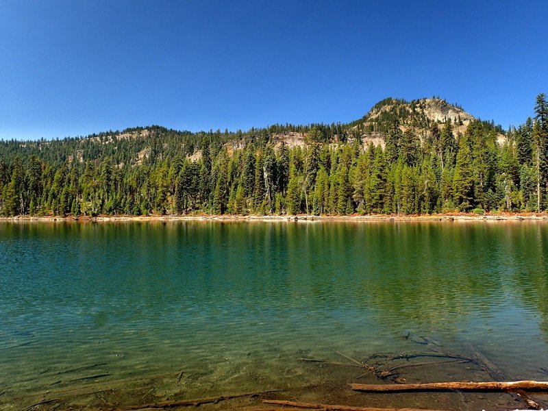 Trapper Lake, with Luther Mountain on the horizon