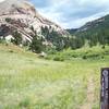 Dome Rock at the very end of Spring Creek Trail.