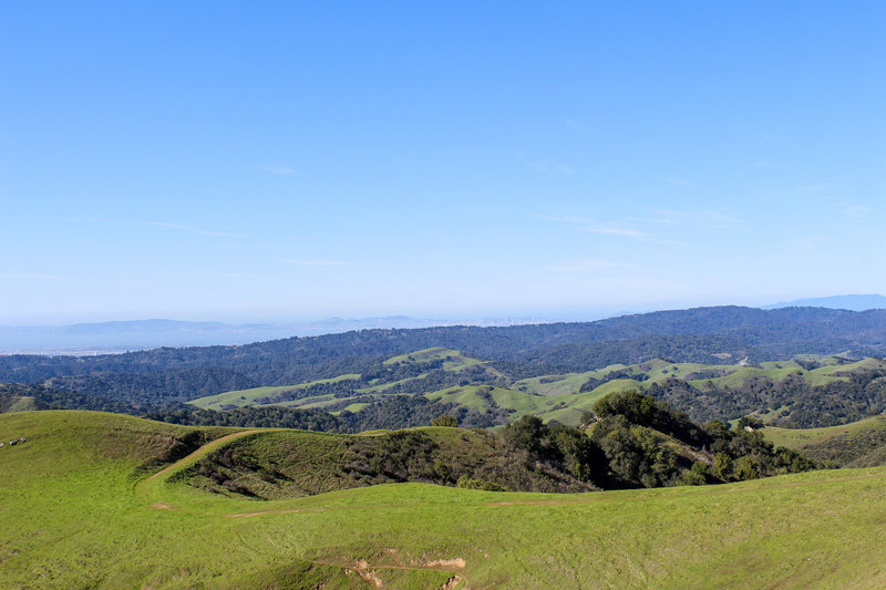 Westerly view from Rocky Ridge