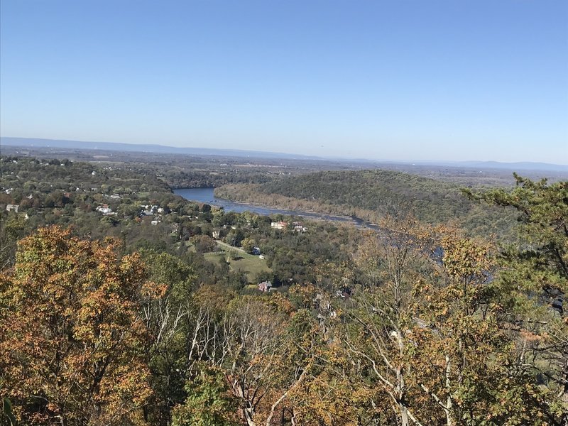 First real overlook on the trail. It's on a power line but the view is still nice.