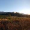 Mountain range from the highest part of the trail.