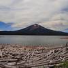 Mount McLoughlin over Fourmile Lake