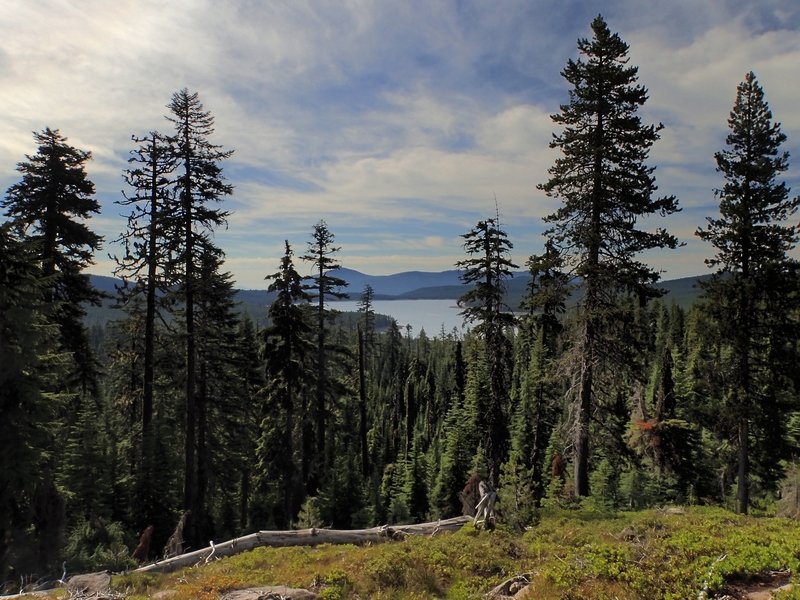 Fourmile Lake from the PCT