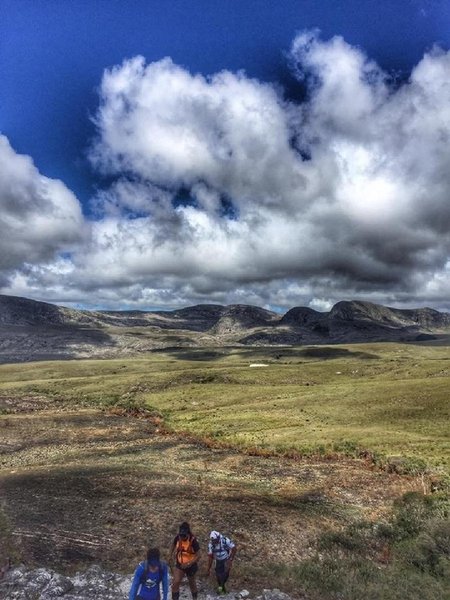 Views of the trail.