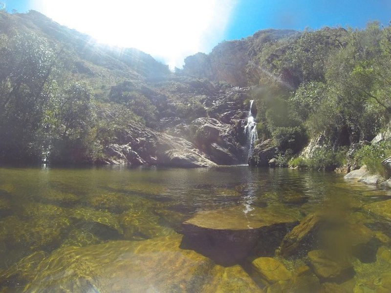 Gavião waterfall.